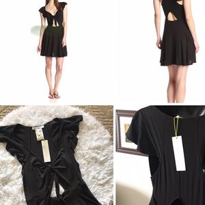 BCBGeneration Stretchy Knit Cutout Dress